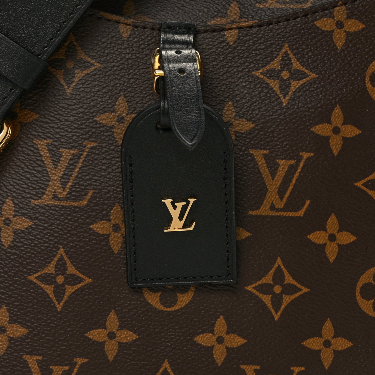 Louis Vuitton Monogram Odeon PM Black 7 of 12