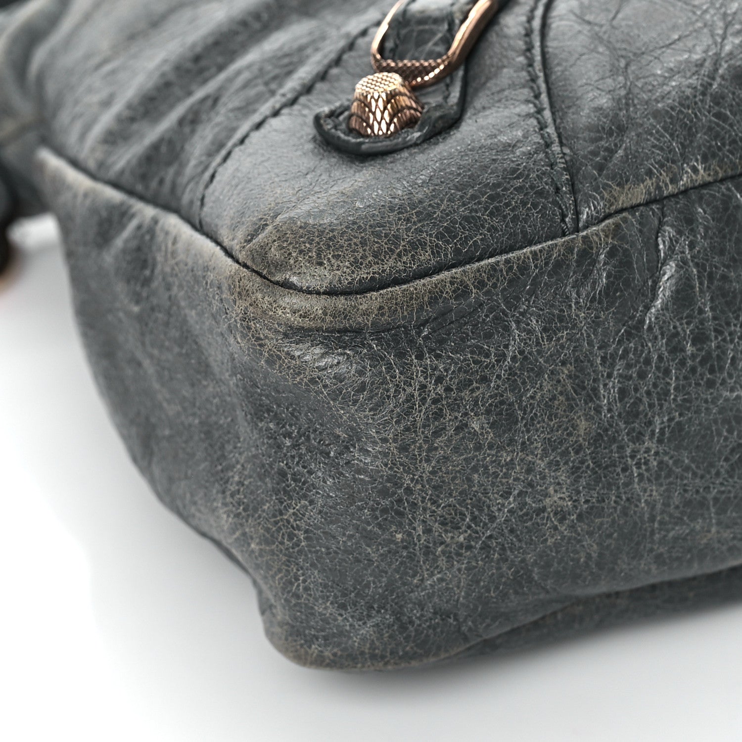 Balenciaga Agneau Giant 12 Gold Hardware Town Gris Tarmac 8 of 26