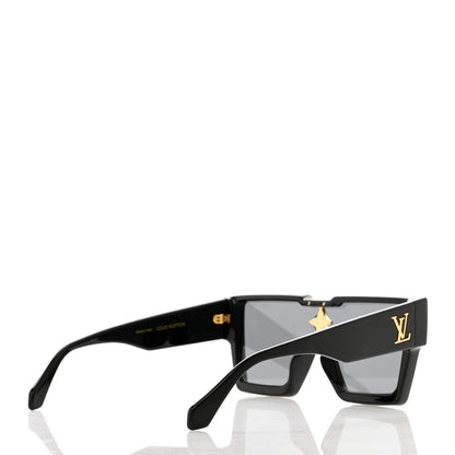 Louis Vuitton Acetate Cyclone Sunglasses Z1578E Black 4 of 9