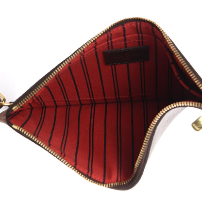 Louis Vuitton Damier Ebene Neverfull MM GM Pochette 5 of 7