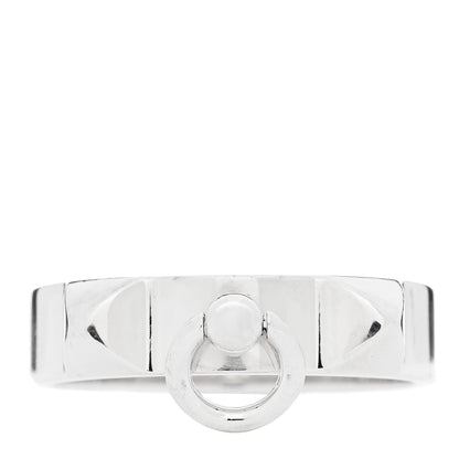 Hermes Sterling Silver PM Collier De Chien Ring 56 7.5 1 of 5