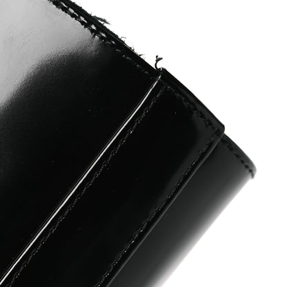 Saint Laurent Patent Calfskin Diane 100 Boots 37 Black 11 of 12