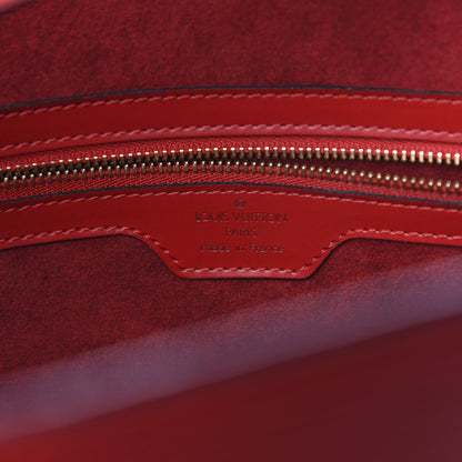 Louis Vuitton Epi Lussac Castillan Red 6 of 9