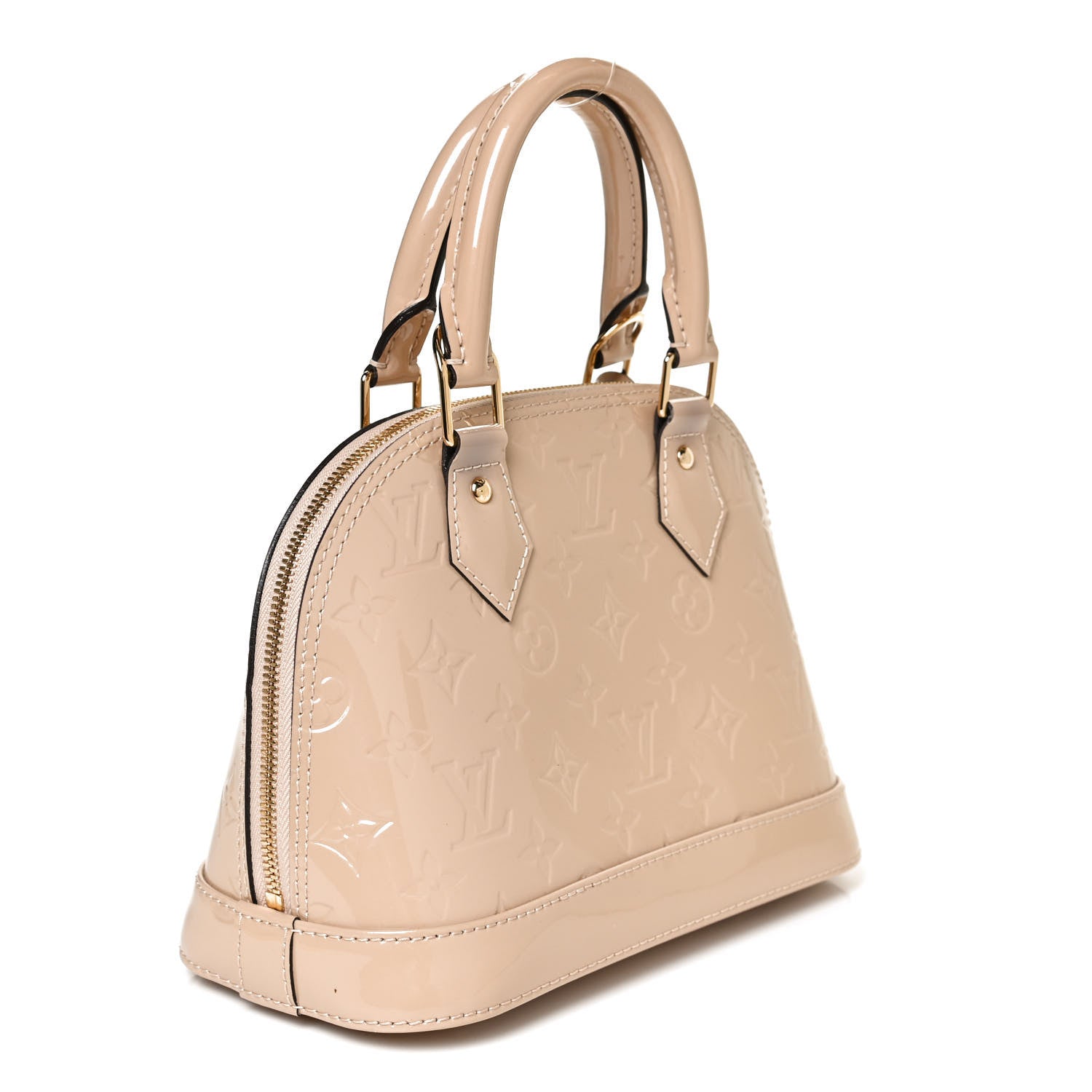 Louis Vuitton Vernis Alma BB Dune 3 of 11