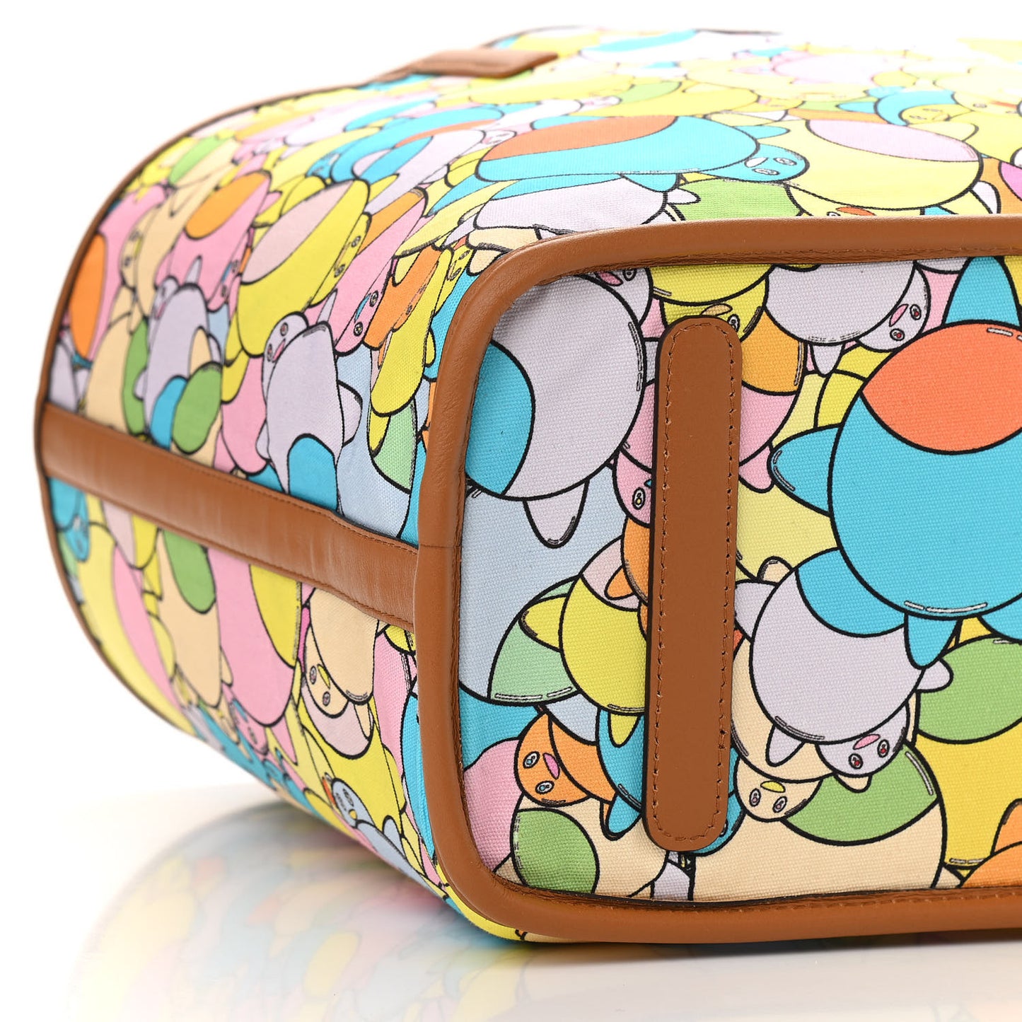 X Eddie Kang Visetos Medium Reversible Shopper Tote White