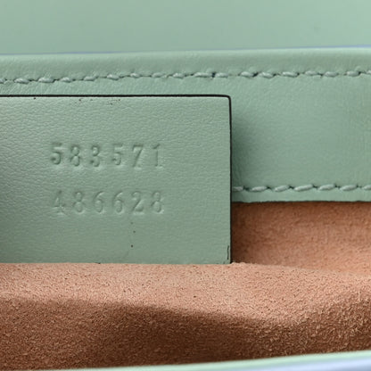Gucci Calfskin Matelasse Diagonal Mini GG Marmont Top Handle Shoulder Bag Multicolor Pastel 6 of 10