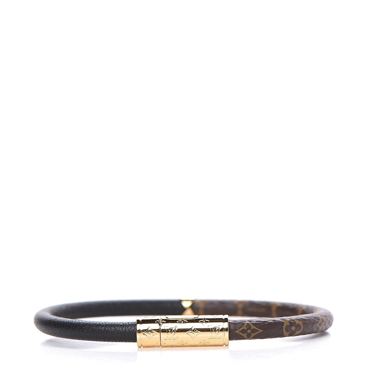 Monogram Daily Confidential Bracelet 19 Black