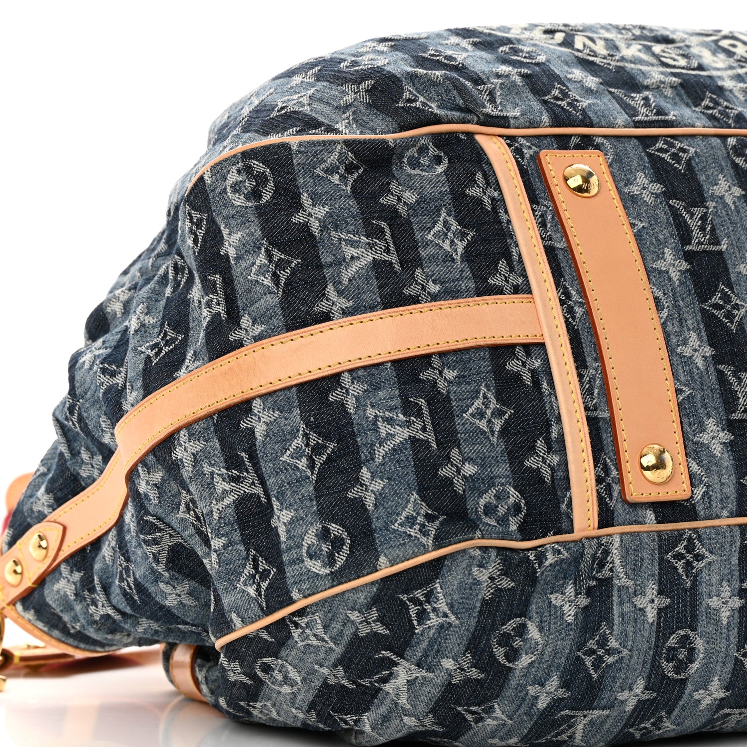 Louis Vuitton Denim Raye Cabas GM 11 of 17