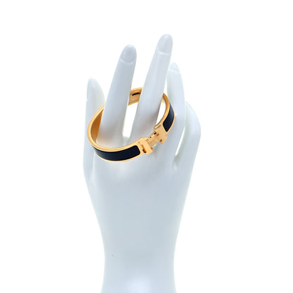 Hermes Enamel Narrow Clic Clac H Bracelet PM Black 2 of 4