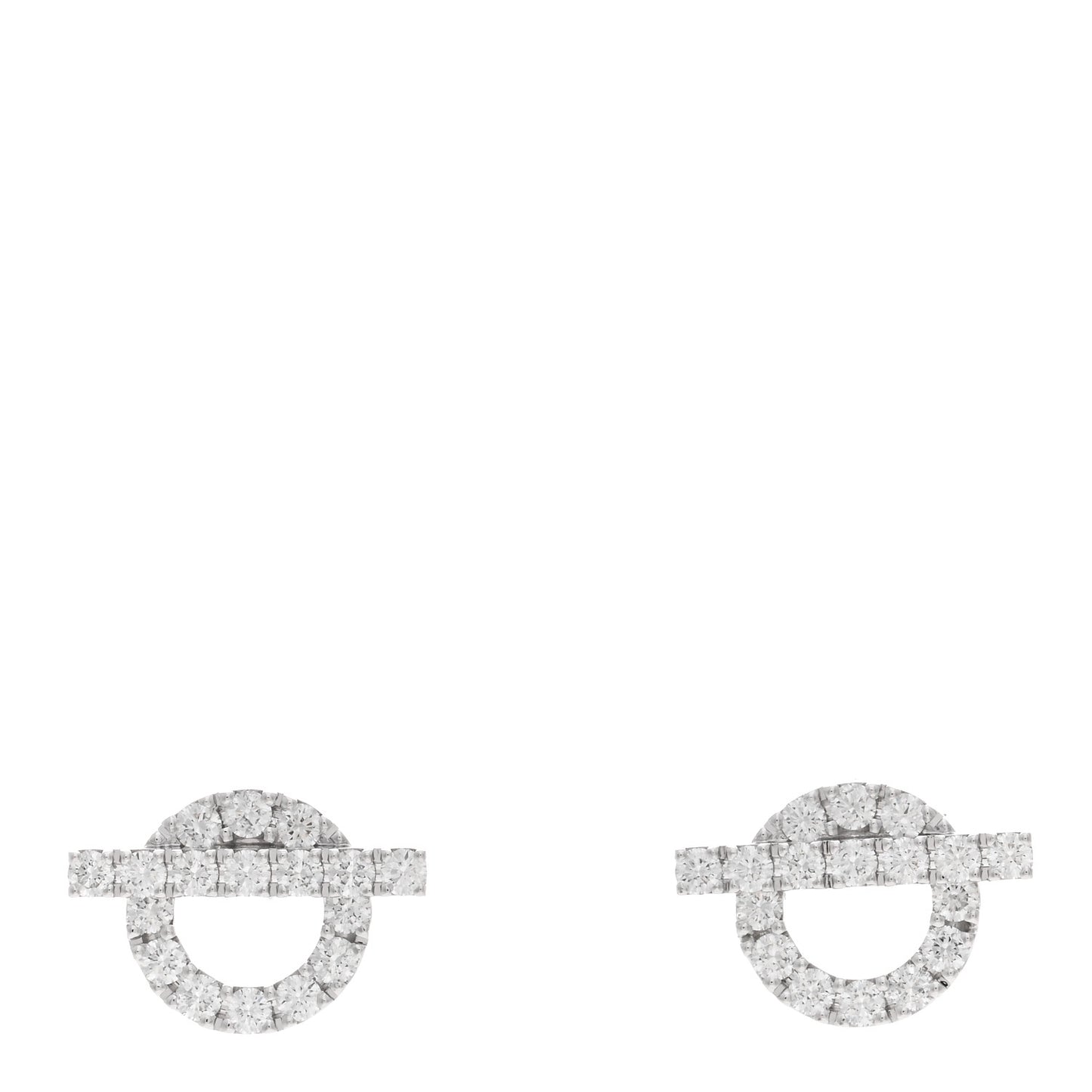 18K White Gold Diamond Finesse Earrings