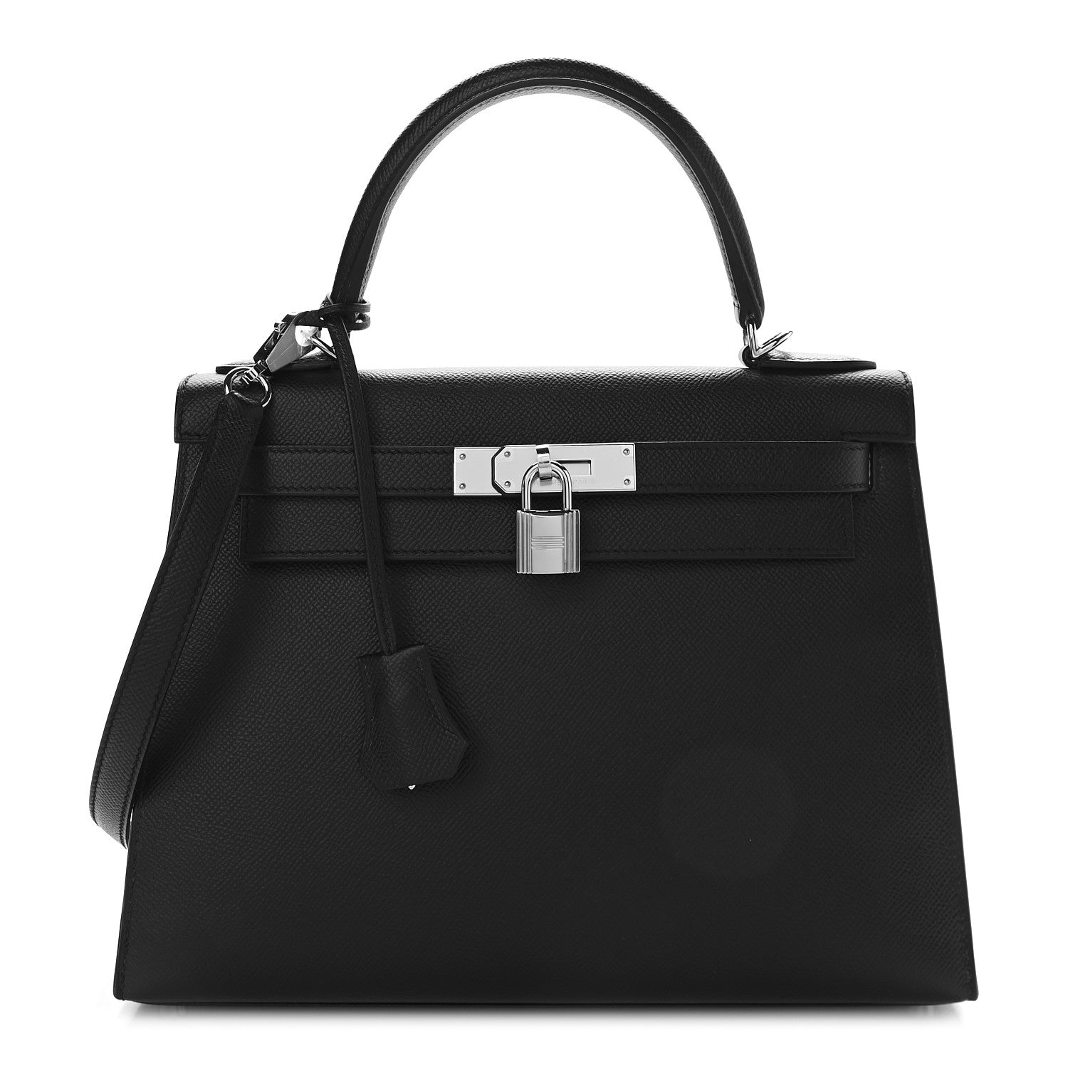 Hermes Epsom Kelly Sellier 28 Black 1 of 9