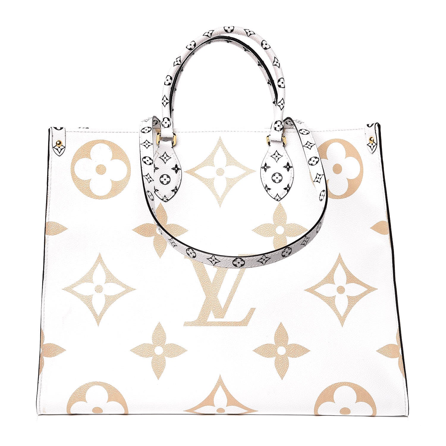 Louis Vuitton Monogram Giant Onthego GM Kaki Beige 1 of 17