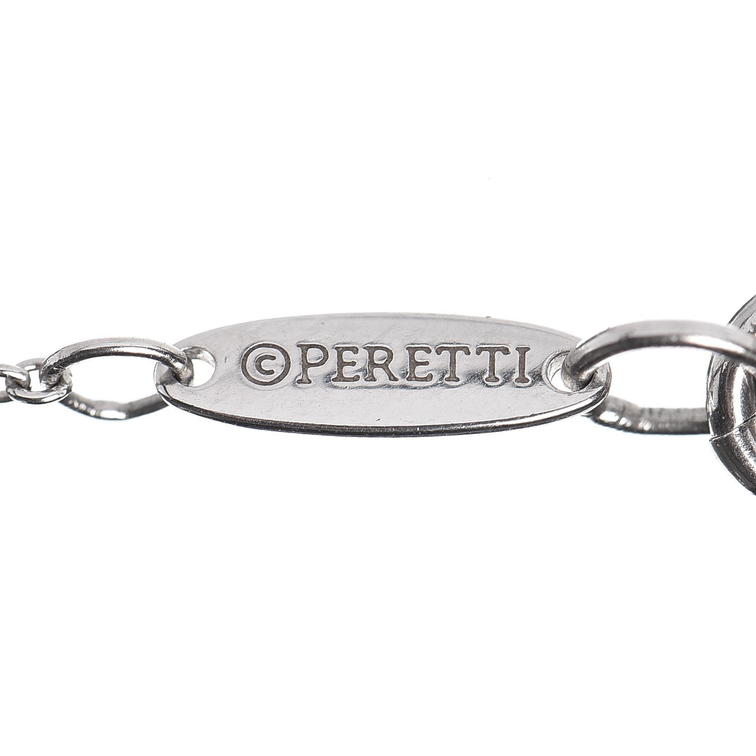 Tiffany Platinum Diamond 12mm Elsa Peretti Cross Pendant Necklace 4 of 8