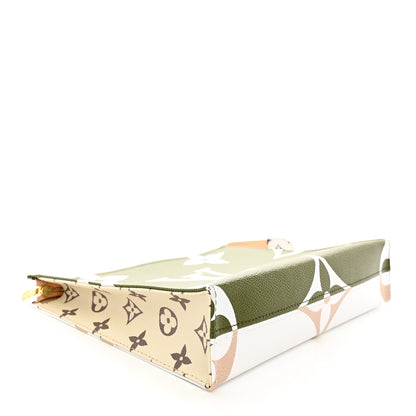 Louis Vuitton Monogram Giant Toiletry Pouch 26 Kaki 4 of 9