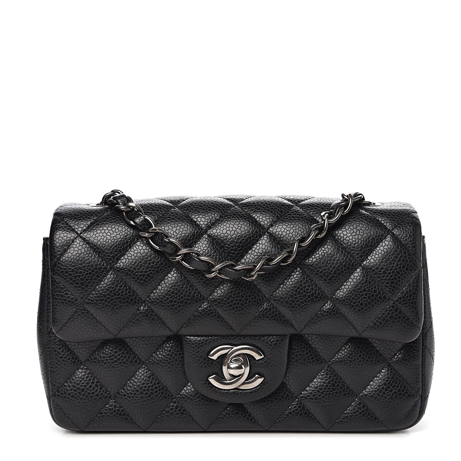 Chanel Caviar Quilted Mini Rectangular Flap Black 1 of 10