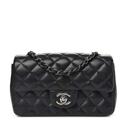 Chanel Caviar Quilted Mini Rectangular Flap Black 1 of 10