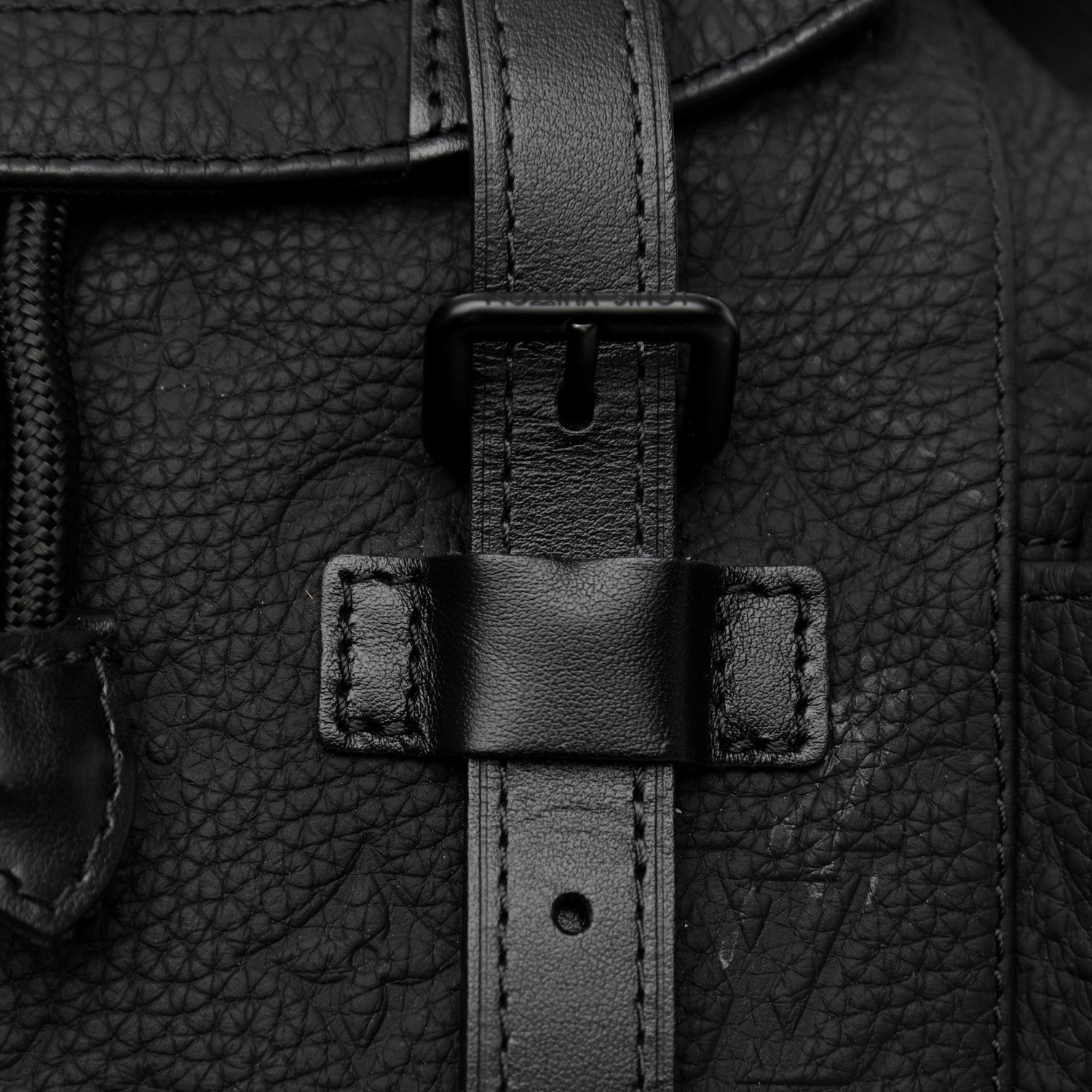 Louis Vuitton Taurillon Monogram Christopher MM Backpack Black 11 of 11