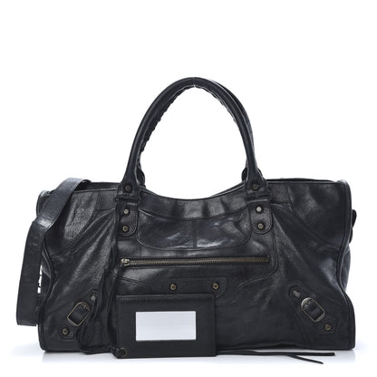 Balenciaga Agneau Classic Hardware Part Time Black 1 of 16