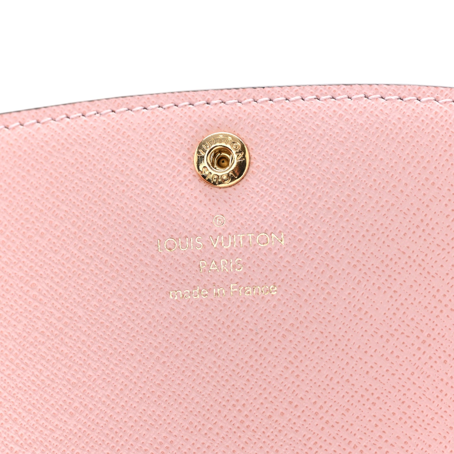 Damier Ebene Emilie Wallet Rose Ballerine