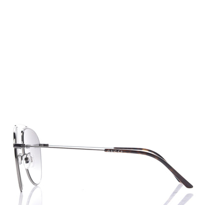 Gucci Aviator Sunglasses GG0440S Silver 3 of 8