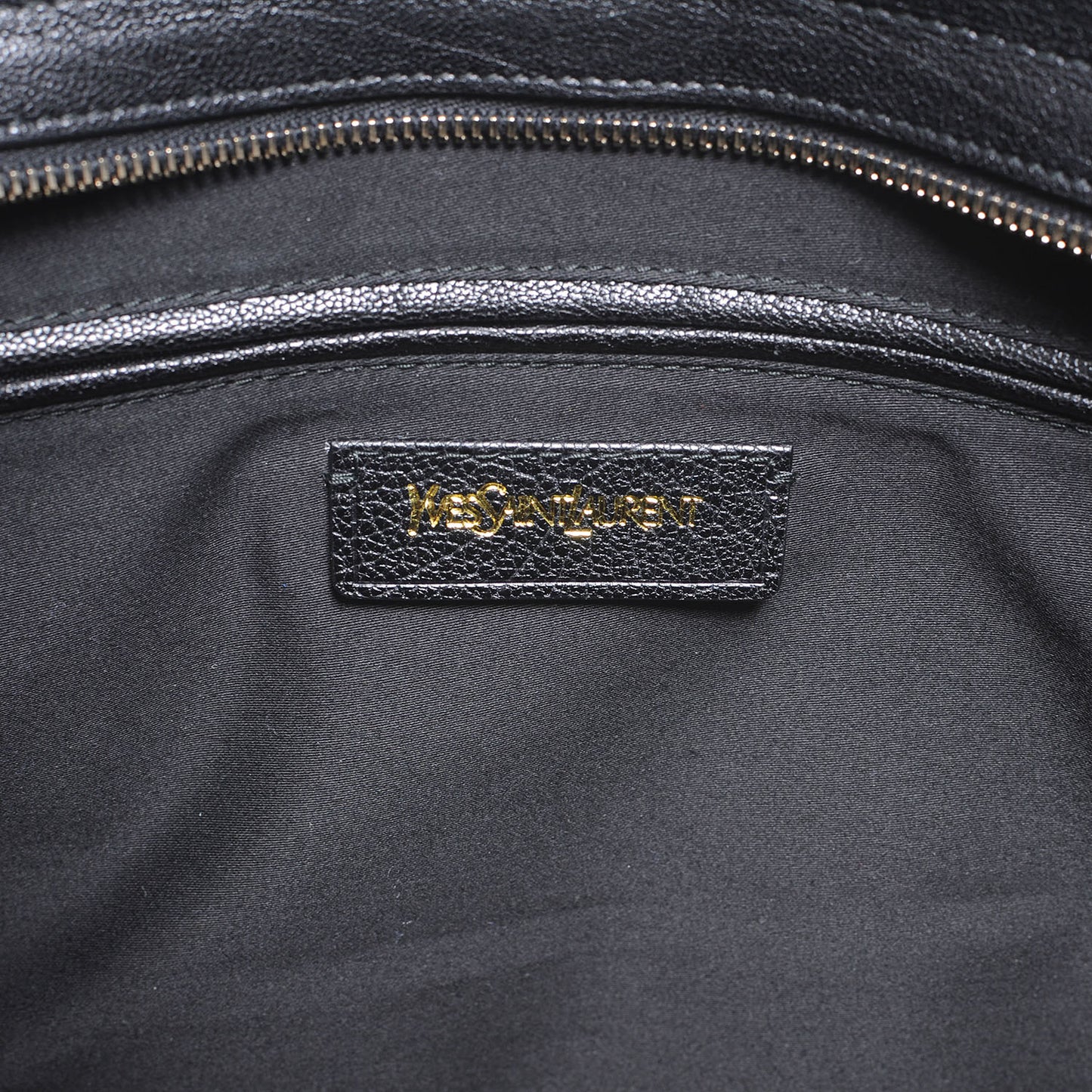 Leather Large Cabas Chyc Black White