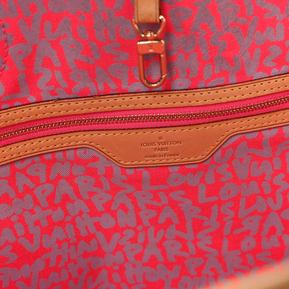Louis Vuitton Monogram Graffiti Neverfull GM Fuchsia 6 of 12