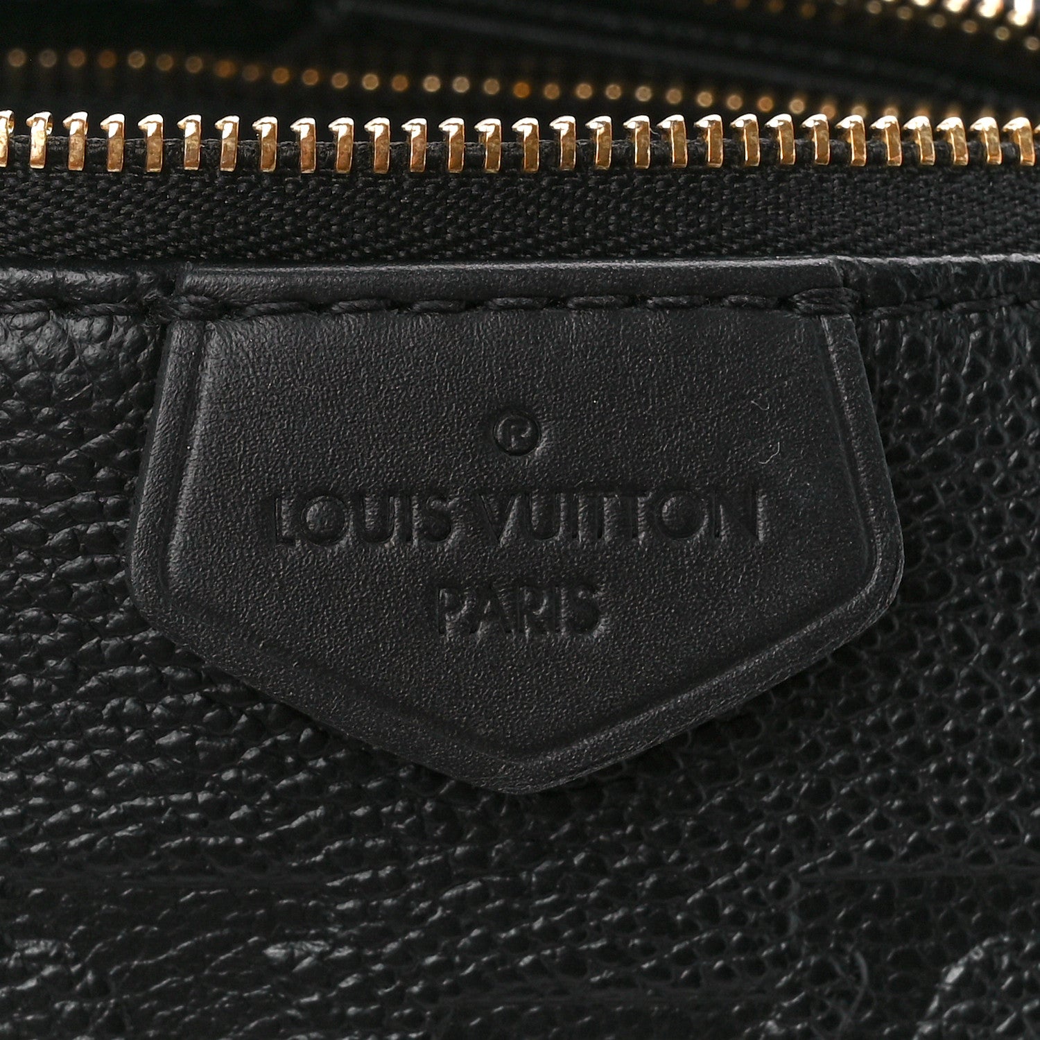 Louis Vuitton Empreinte Monogram Giant Multi Pochette Accessories Black 9 of 13