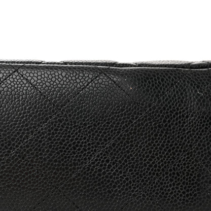 Chanel Caviar Quilted Maxi Double Flap Black 18 of 18
