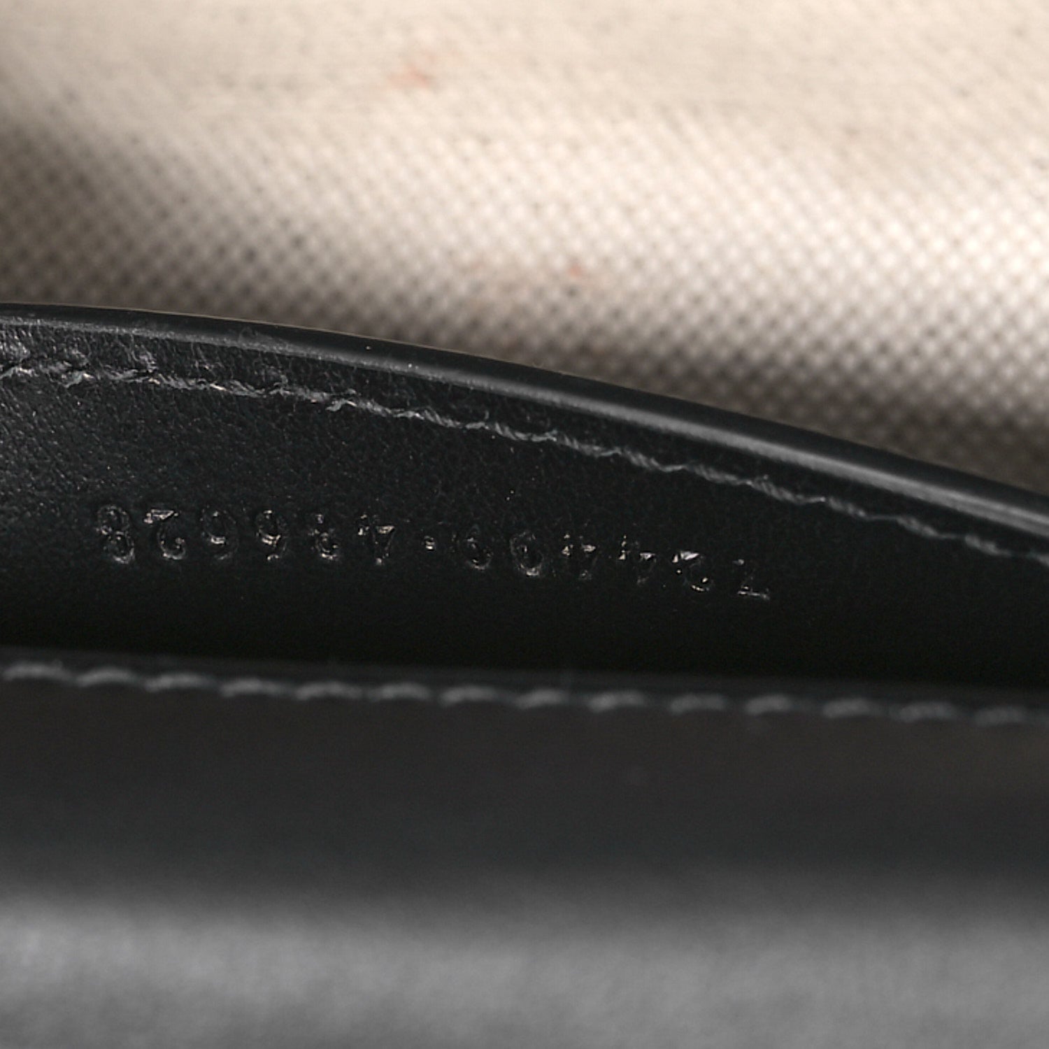 Gucci Calfskin GG Matelasse Mini Top Handle Shoulder Bag Black 7 of 12