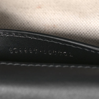 Gucci Calfskin GG Matelasse Mini Top Handle Shoulder Bag Black 7 of 12