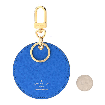 Louis Vuitton Monogram 2019 Christmas Animation Venice Bag Charm Key Ring Blue 2 of 4