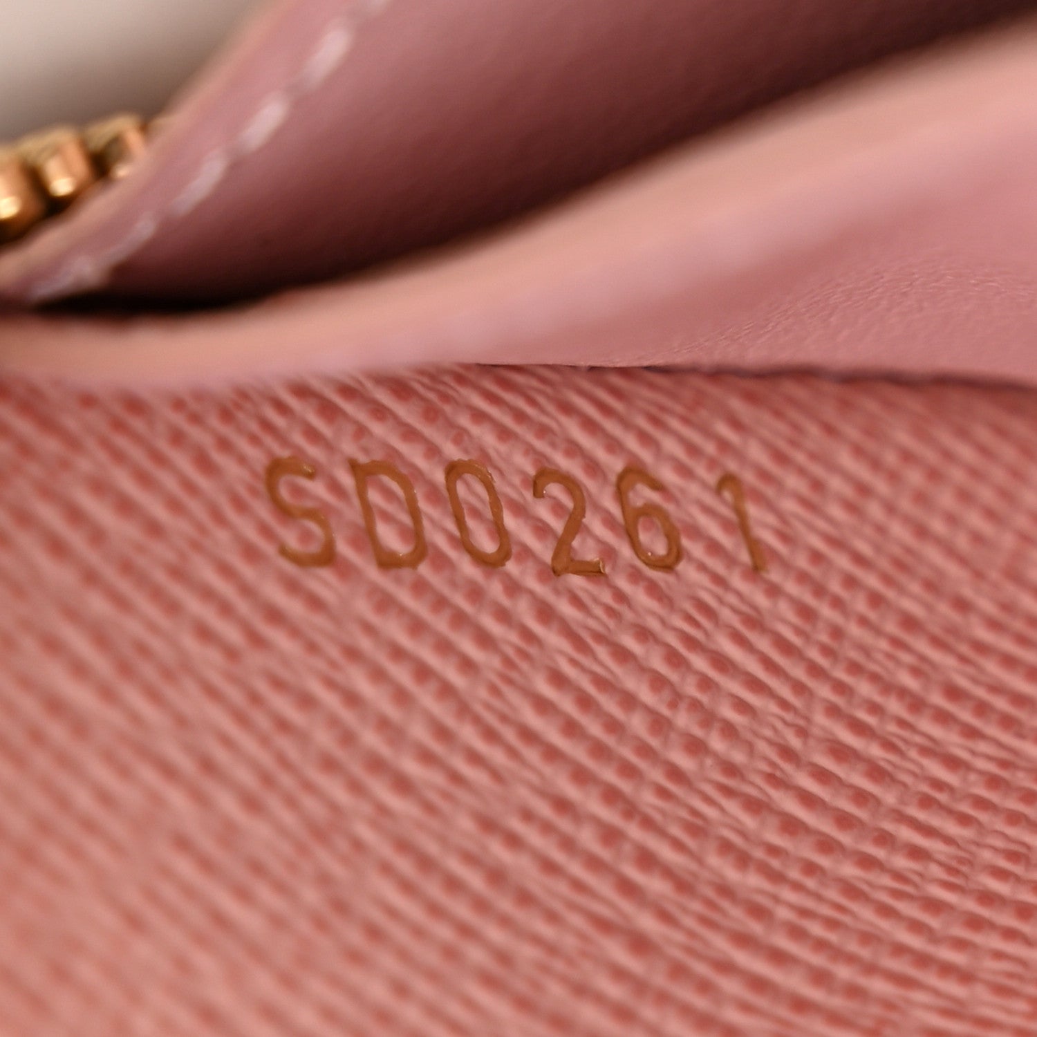 Louis Vuitton Monogram Clemence Wallet Rose Ballerine 7 of 11
