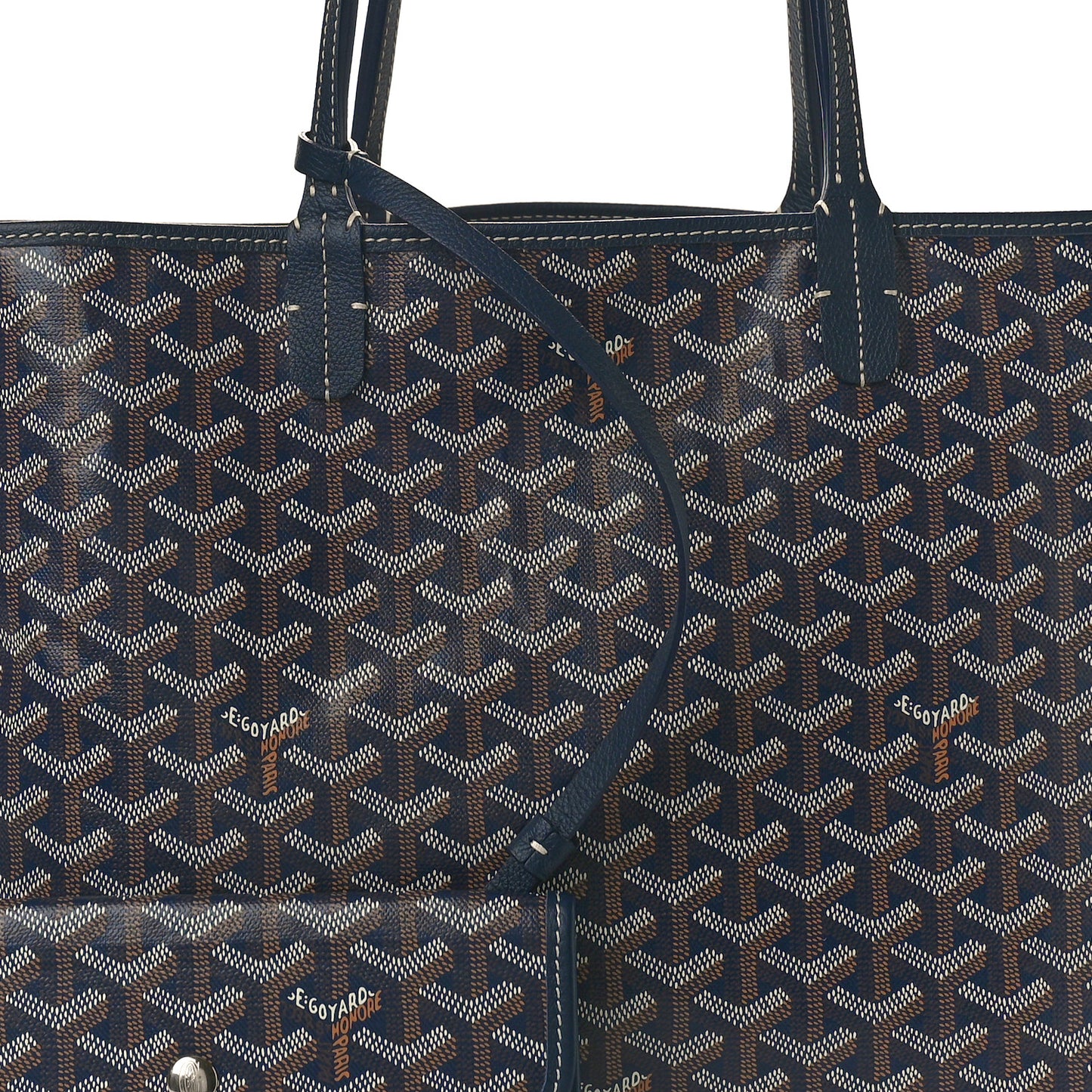 Goyardine Saint Louis PM Navy