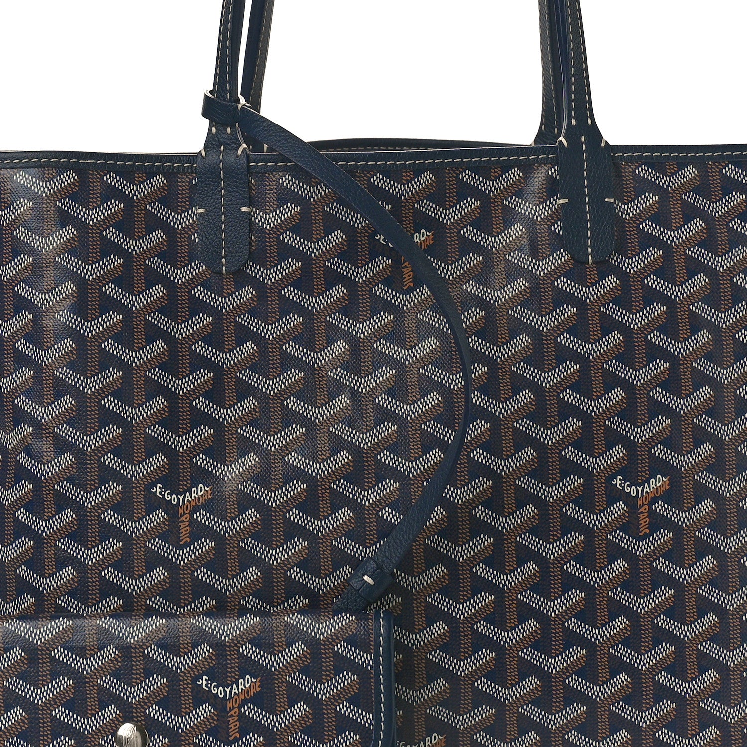 Goyard Goyardine Saint Louis PM Navy 8 of 10