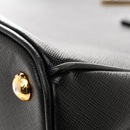 Prada Saffiano Lux Medium Galleria Double Zip Tote Black 18 of 18