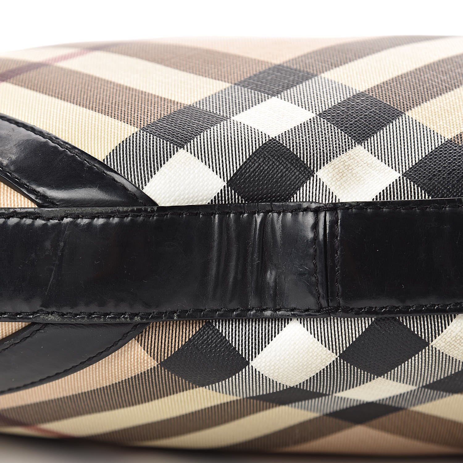 Burberry Supernova Check Large Larkin Hobo Black 10 of 20