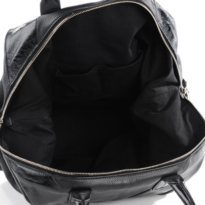 Saint Laurent Calfskin Patent Medium Easy Sac Black 5 of 9