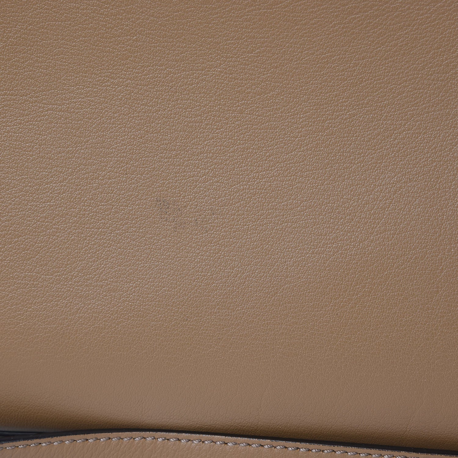 Fendi Vitello Dolce Century Petite 2Jours Tote Sand Polvere 9 of 12