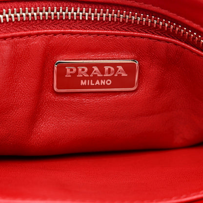 Prada Nappa Gaufre Clutch Nero Black 6 of 10