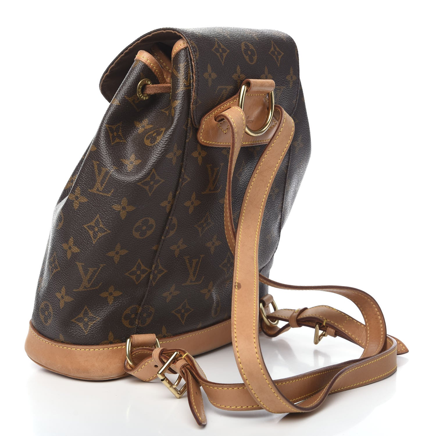 Louis Vuitton Monogram Montsouris MM Backpack 2 of 12