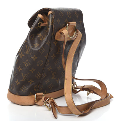 Louis Vuitton Monogram Montsouris MM Backpack 2 of 12