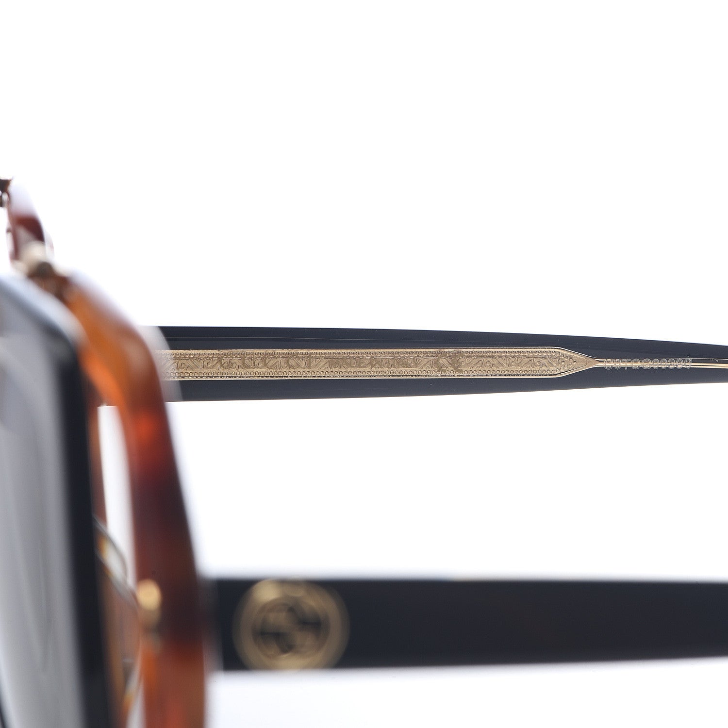 Gucci Acetate Oversized Flip Up Sunglasses GG0088S Tortoise Black 6 of 8