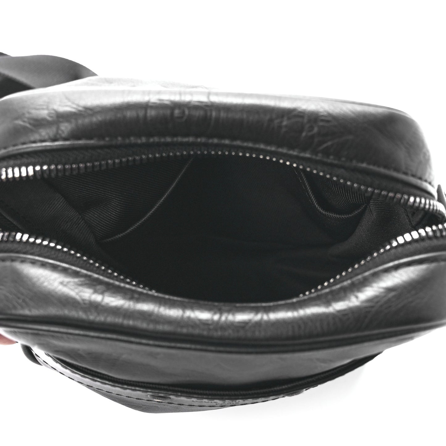 Calfskin Monogram Shadow Danube PM Black