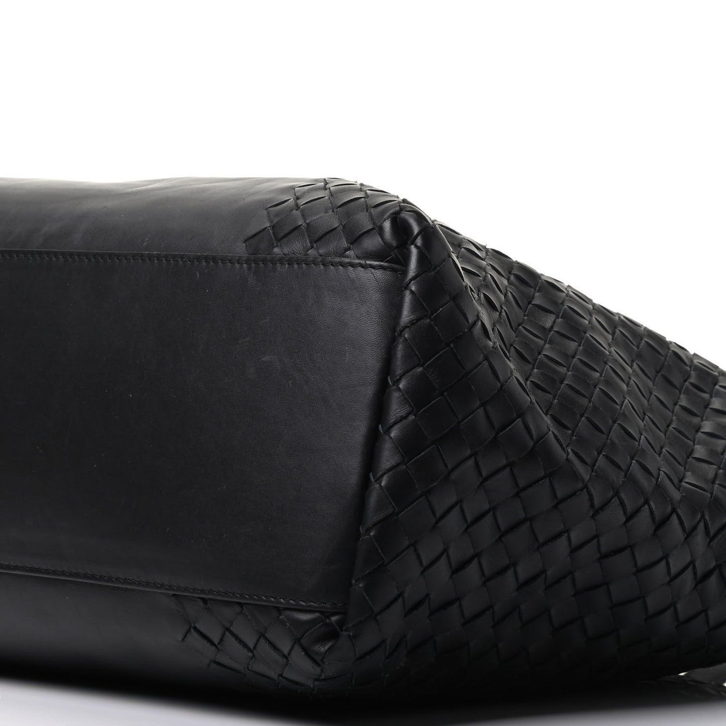 Nappa Intrecciato Tote Black
