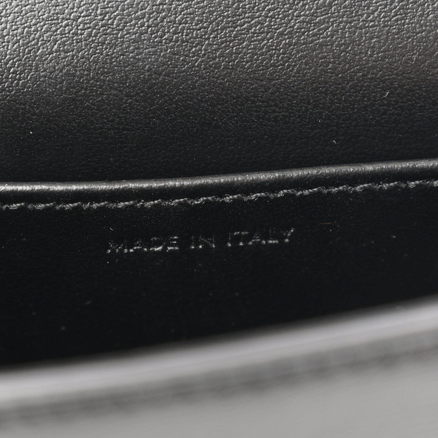 Celine Shiny Calfskin Mini Claude Black 6 of 10
