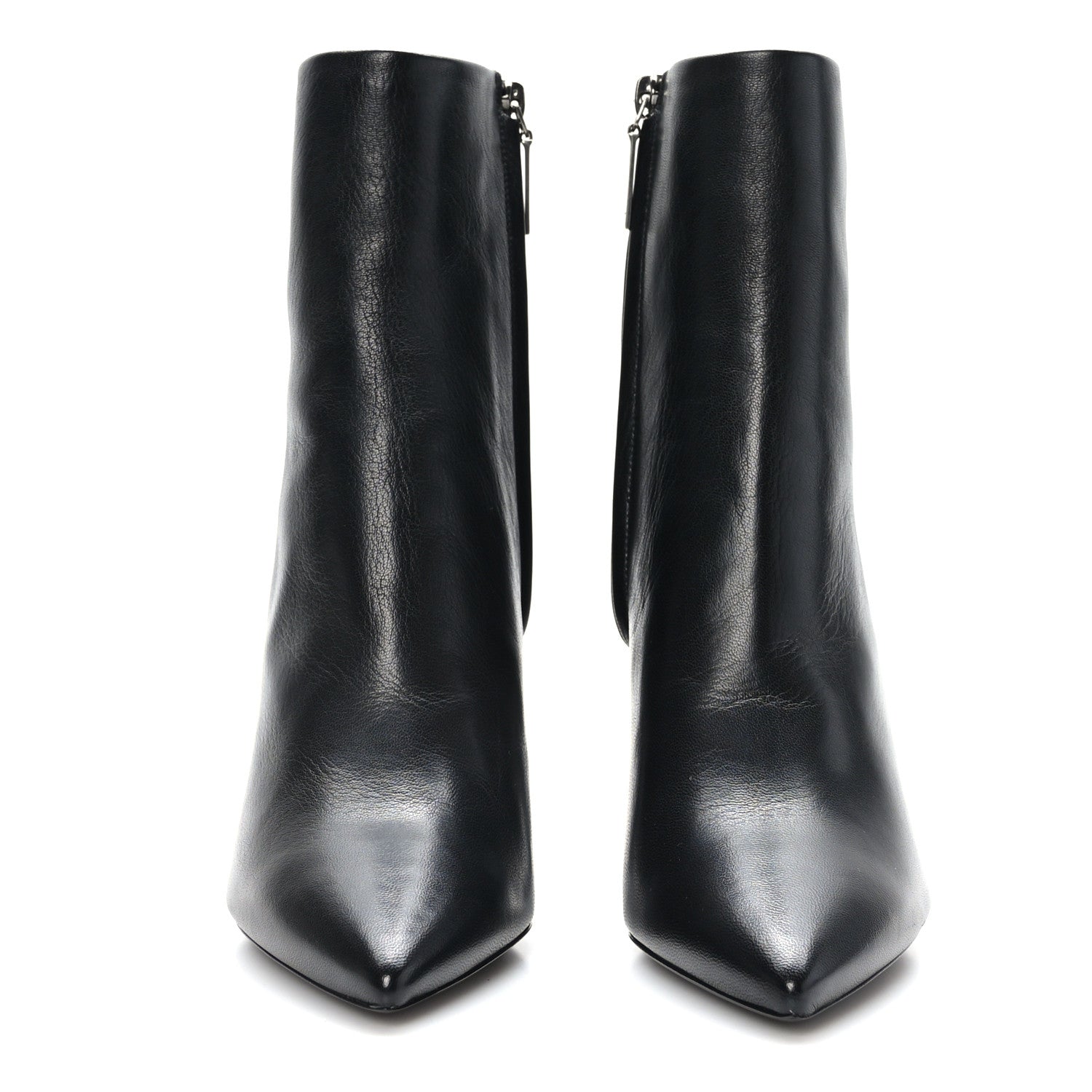 Saint Laurent Calfskin Betty 95 Ankle Boots 35 Black 2 of 9