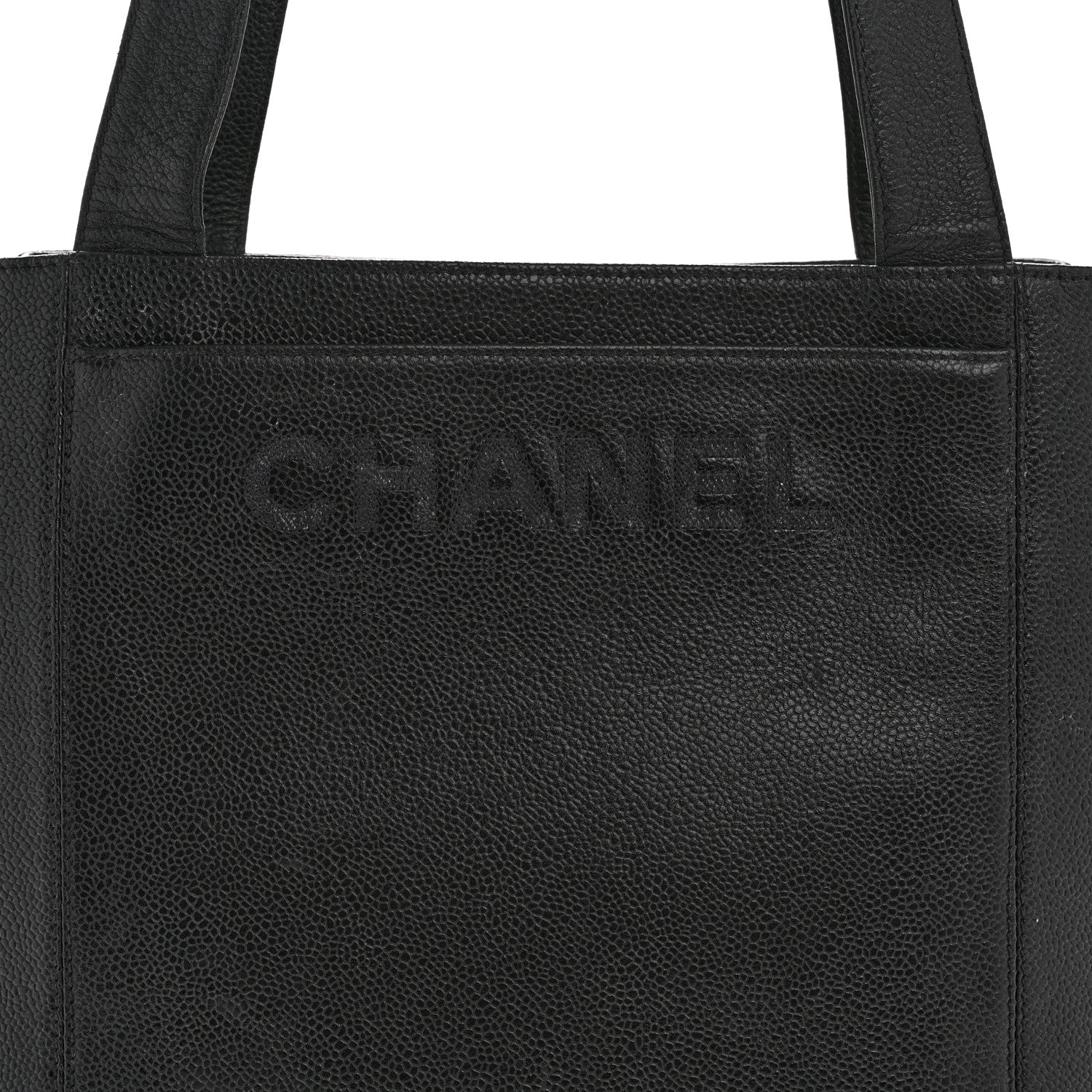 Chanel Caviar Shoulder Bag Black 9 of 15