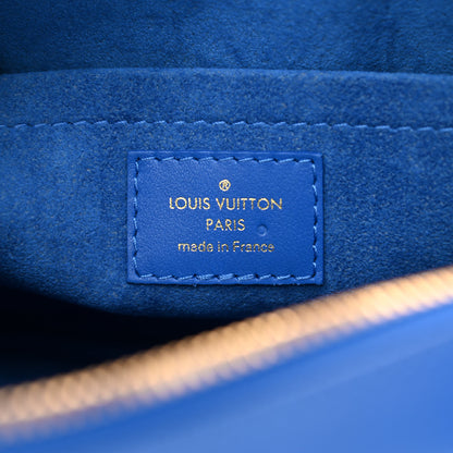 Louis Vuitton Calfskin New Wave Camera Bag Bleu Neon 6 of 8