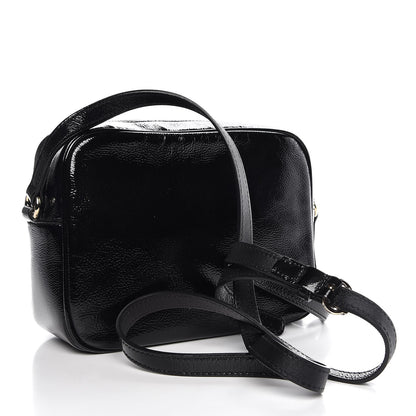 Gucci Soft Patent Small Soho Disco Bag Black 3 of 7