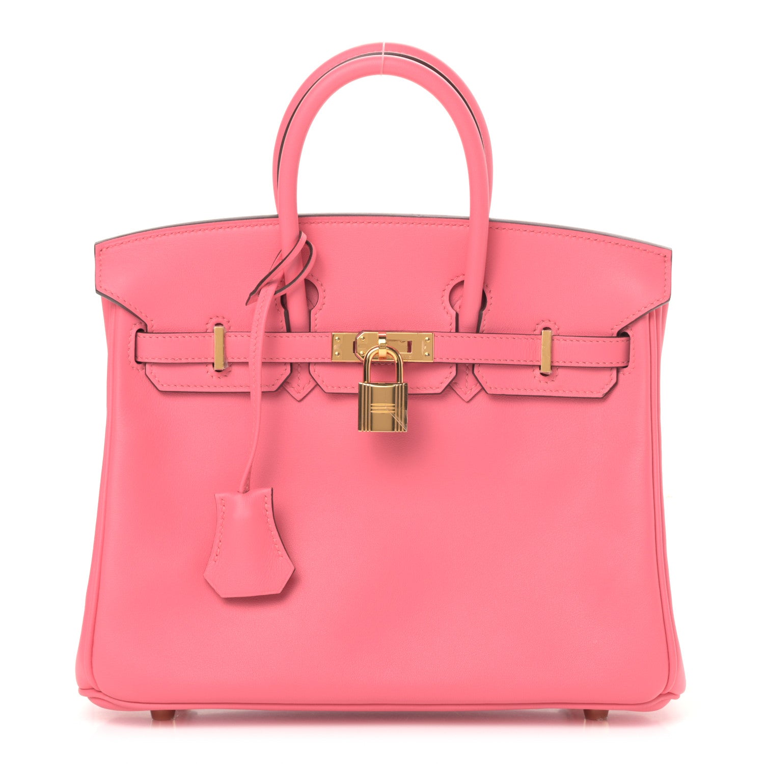 Hermes Swift Birkin 25 Rose Azalee 1 of 10